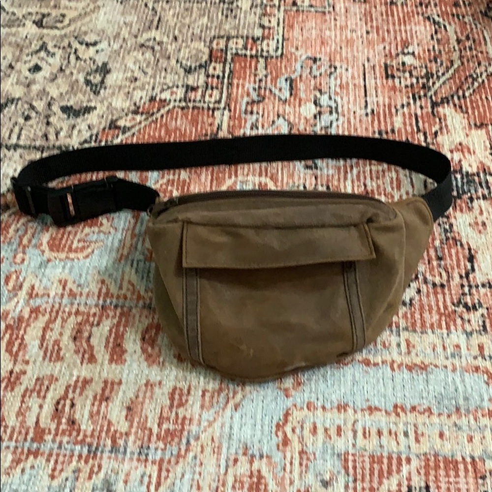 Vintage leather fanny pack